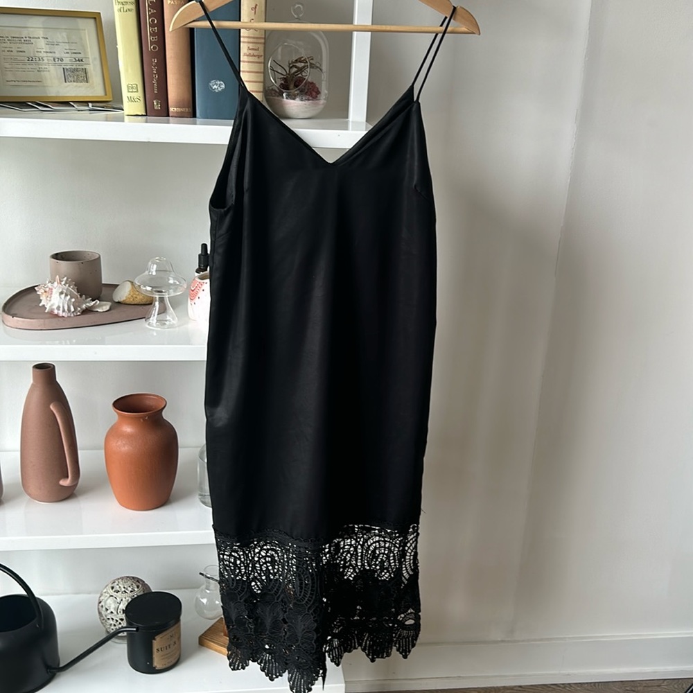 Topshop black dress